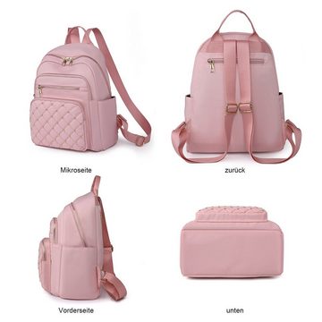 REDOM Laptoprucksack Laptop Rucksack Rucksäcke Schulrucksack Wasserbeständig Laptoptasche (27x34x12cm Laptop Notebook Tasche Schule Uni Rucksack, Schultertasche, Schule Rucksack, Anti-Diebstahl, Notebook Laptop Tasche), für Frauen Damen Jungen Teenager Freizeit Arbeit Business Reisen