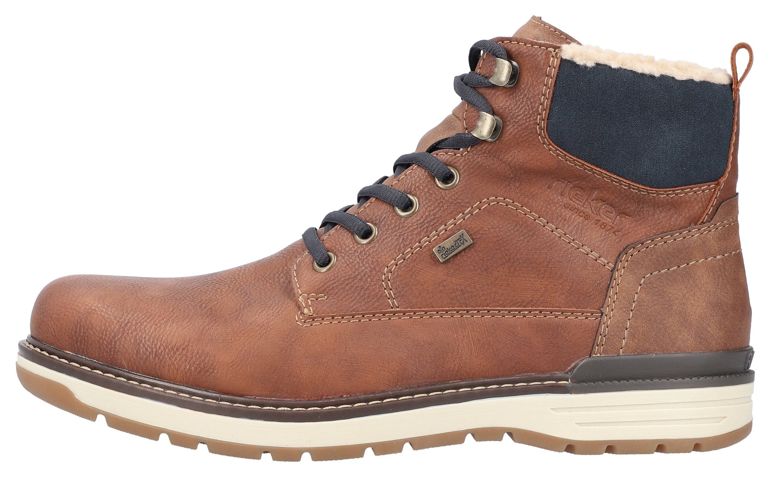 Rieker Winterboots Winterstiefelette, Schnürboots mit wasserabweisender riekerTEX-Membran