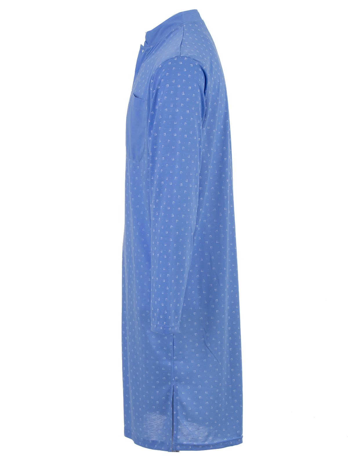 Lucky Nachthemd Nachthemd Langarm mit Stehkragen günstig online kaufen