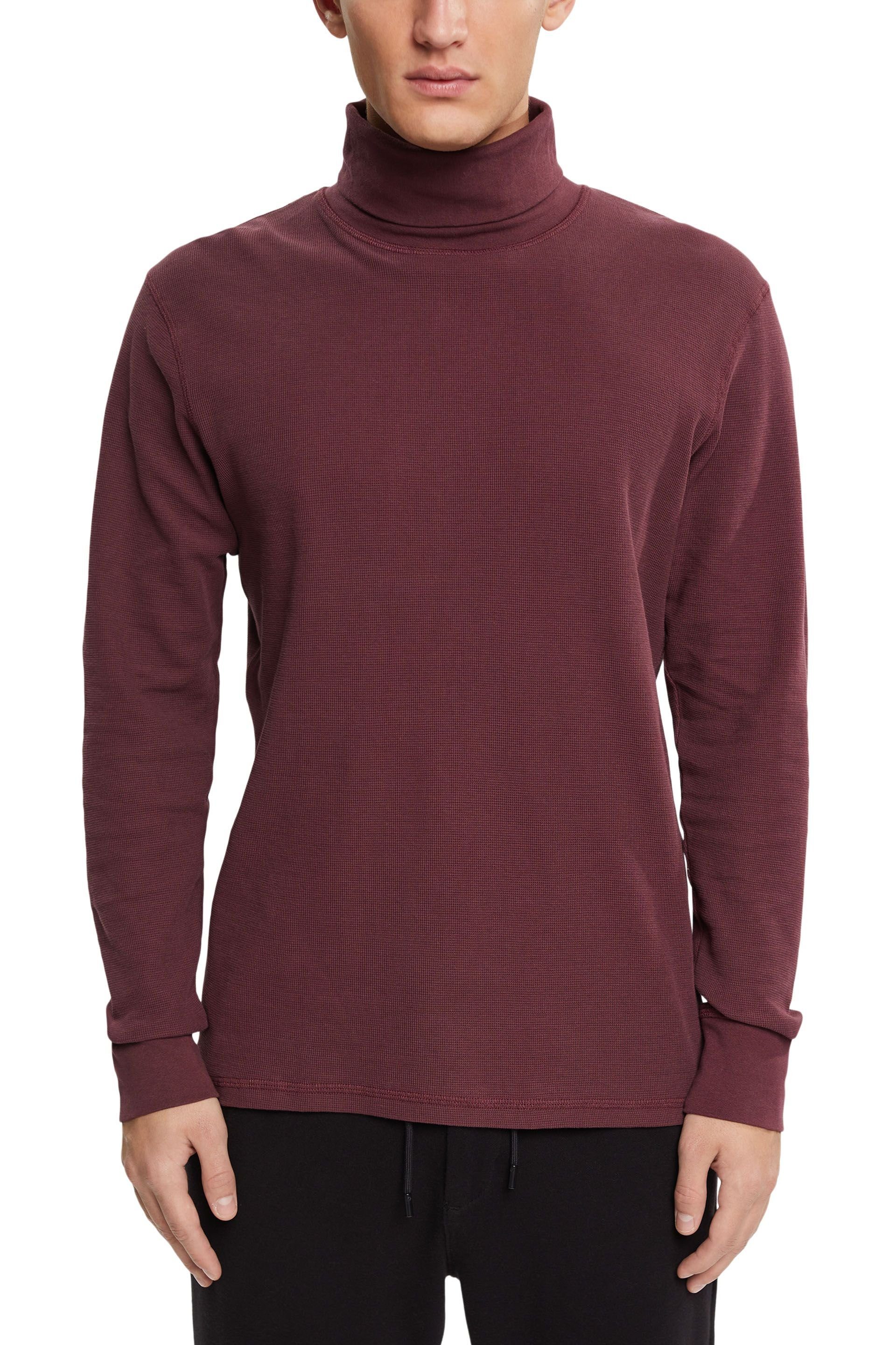 Esprit bordeaux Longsleeve red