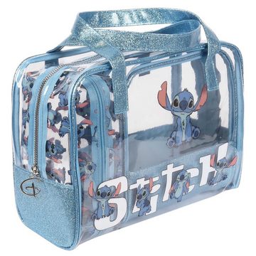 Sarcia.eu Kosmetiktasche DISNEY Stitch Blaues Set von drei Reise-Kosmetiktaschen