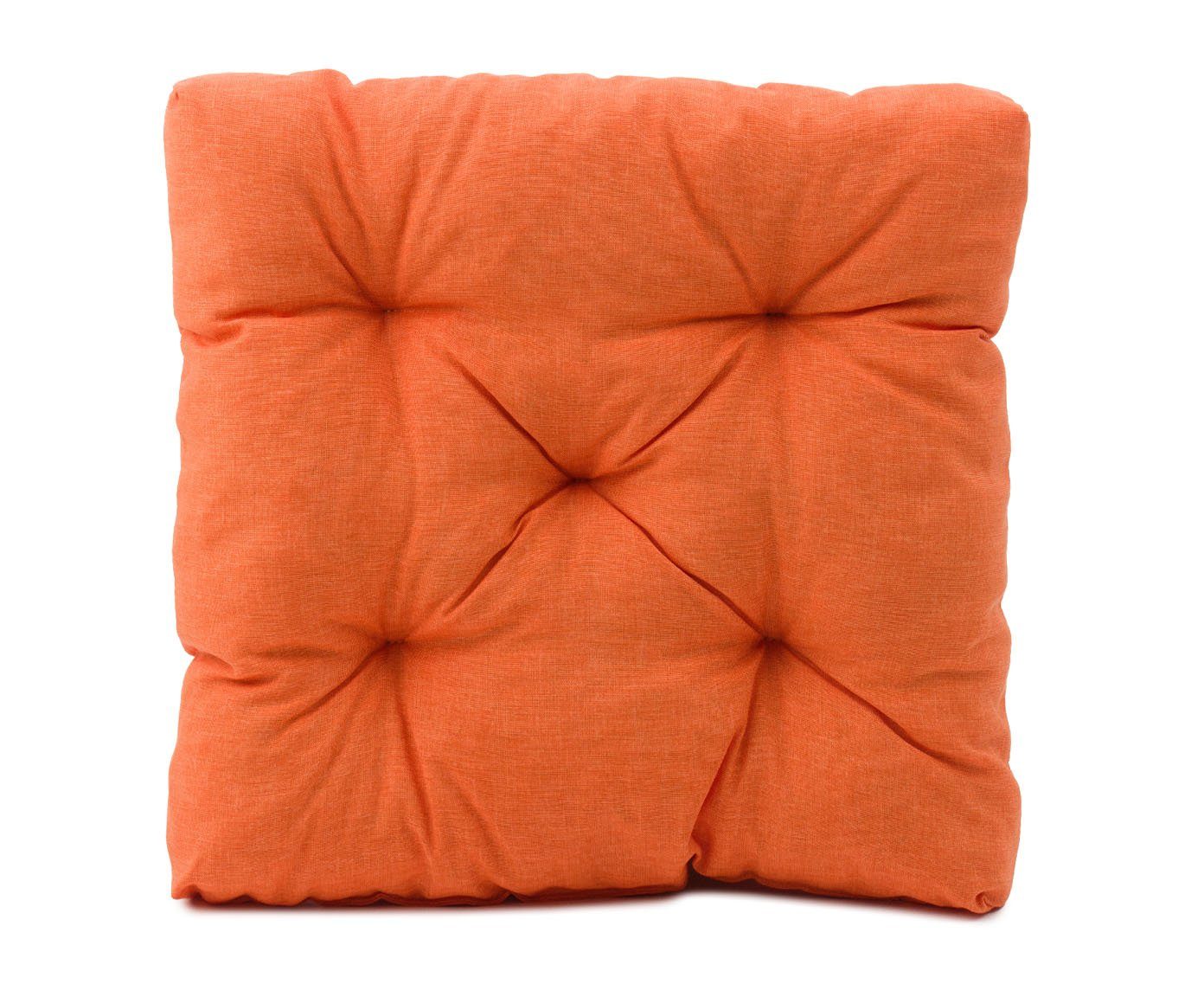 HSC Home-Style-Creation orange Lonetta-Mori Sitzkissen GmbH