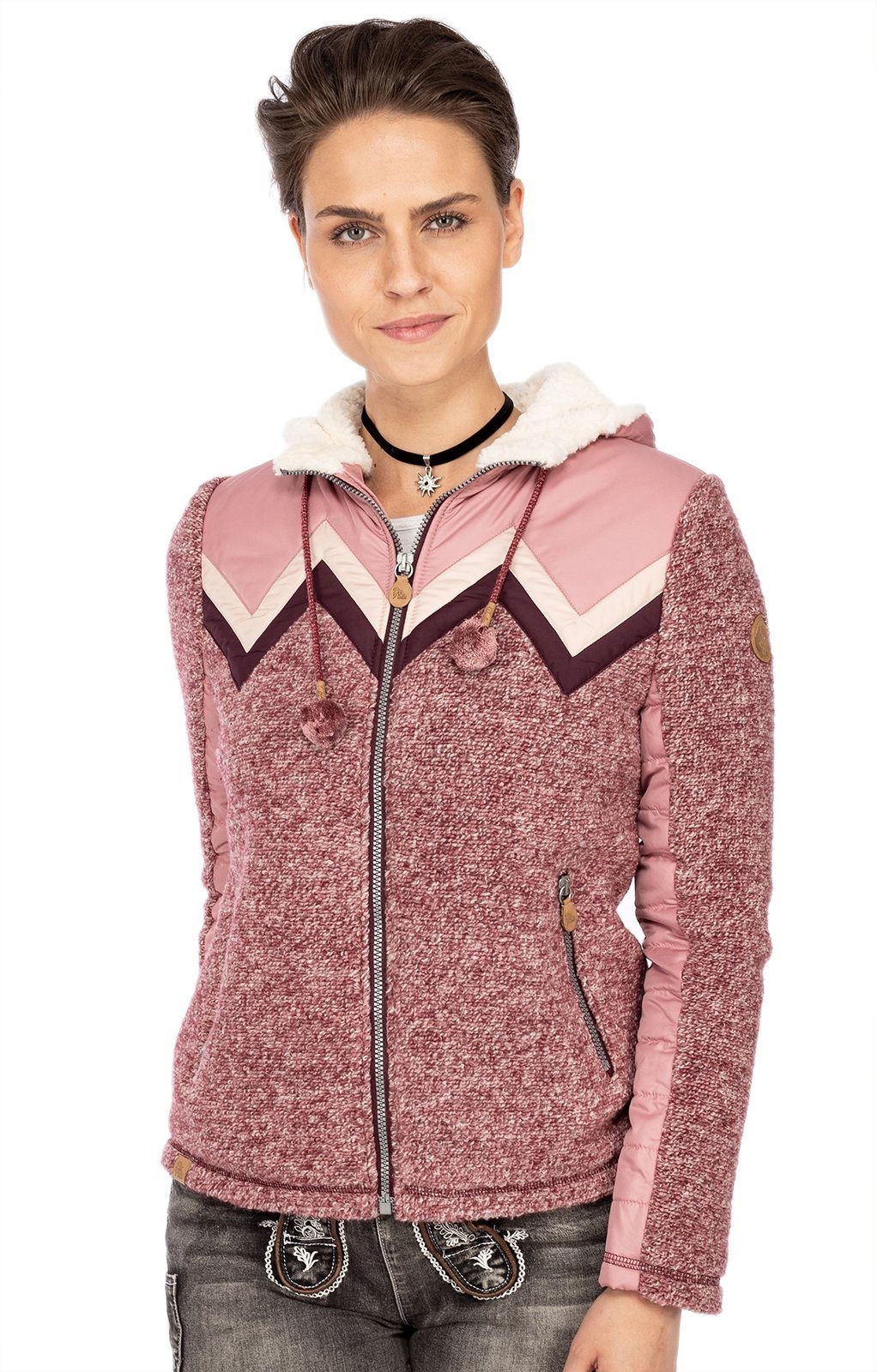 Piz Palü Outdoorjacke Jacke BRENNBERG beere rosa