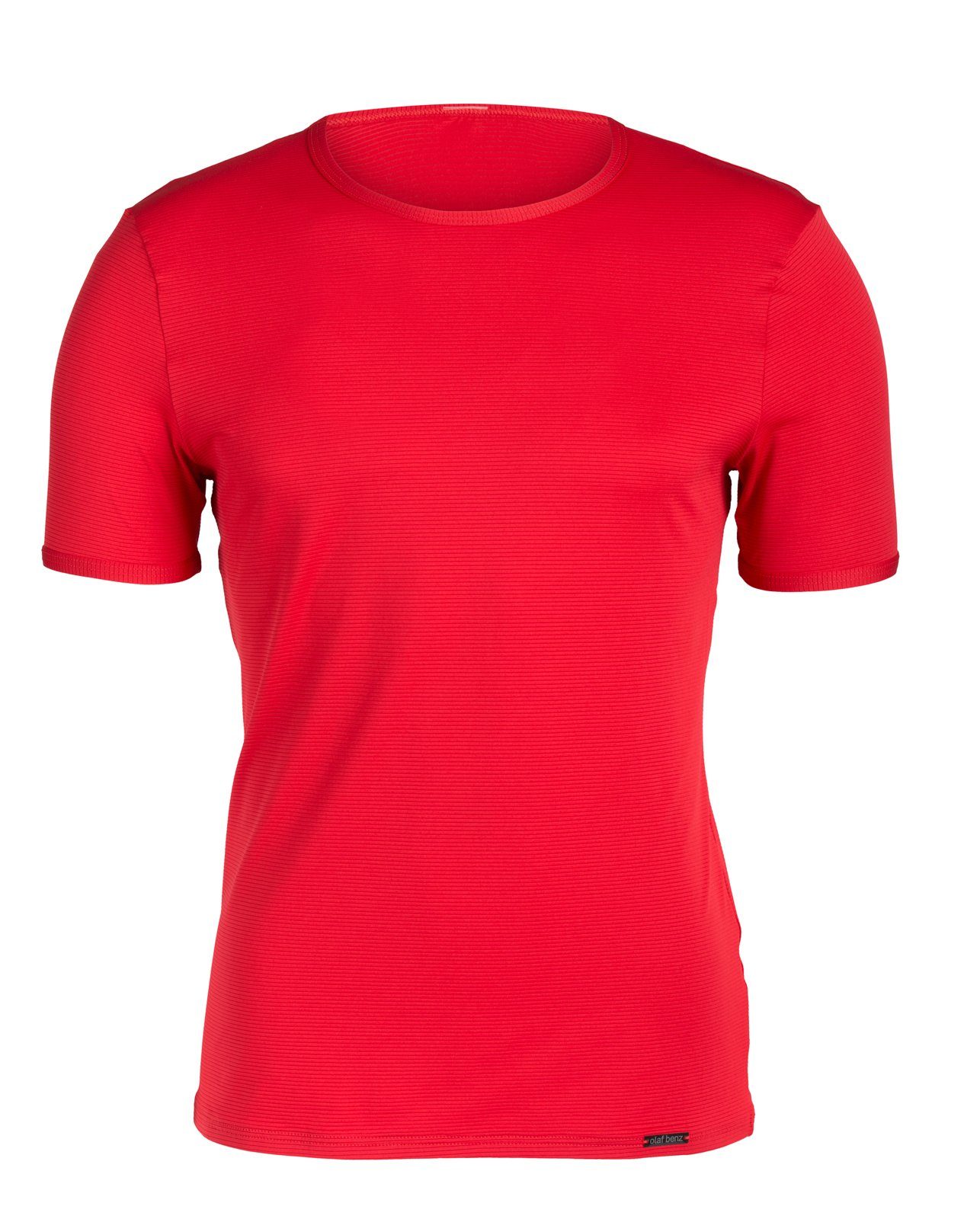 Olaf Benz Unterziehshirt T-Shirt Doppelpack RED 1201 (Packung, 2er-Pack) Rot