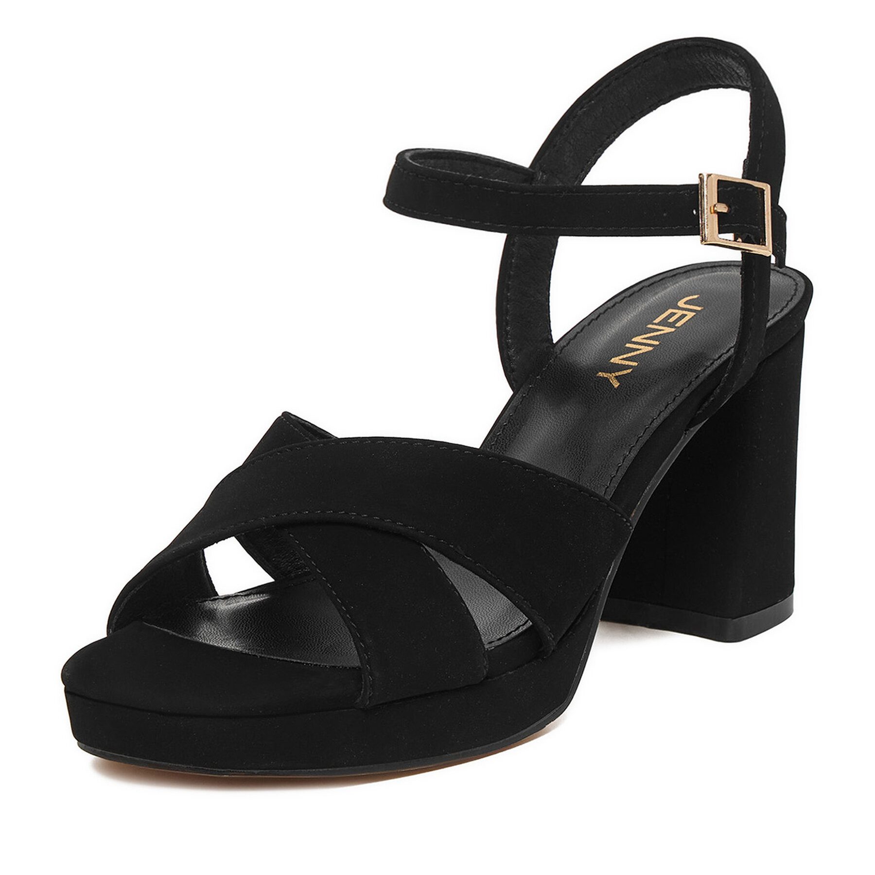 Jenny Jenny Damen Sandalen Schwarz Sandale