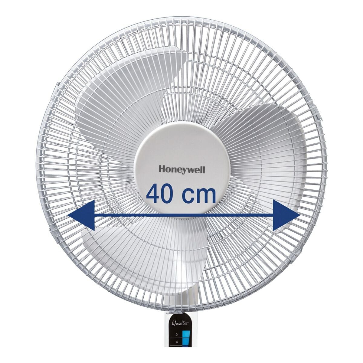 Honeywell Standventilator HSF600WE, QuietSet® Bedienung, Nachtruhe-Modus