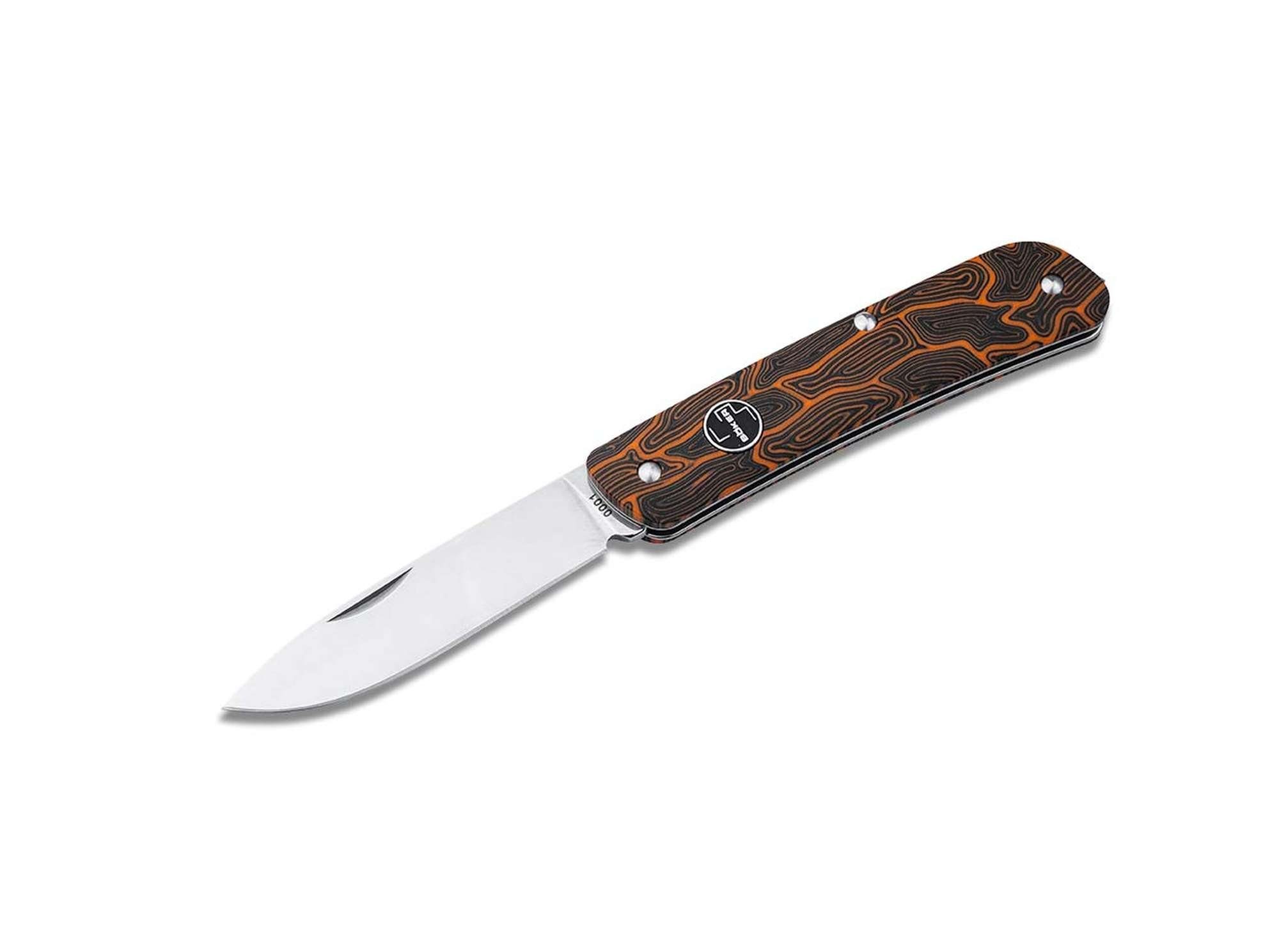 Taschenmesser Tech Tool Orange G10 Slipjoint Messer Clip