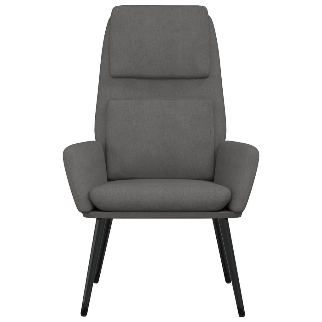 vidaXL Sessel Relaxsessel Hellgrau Stoff (1-St) günstig online kaufen