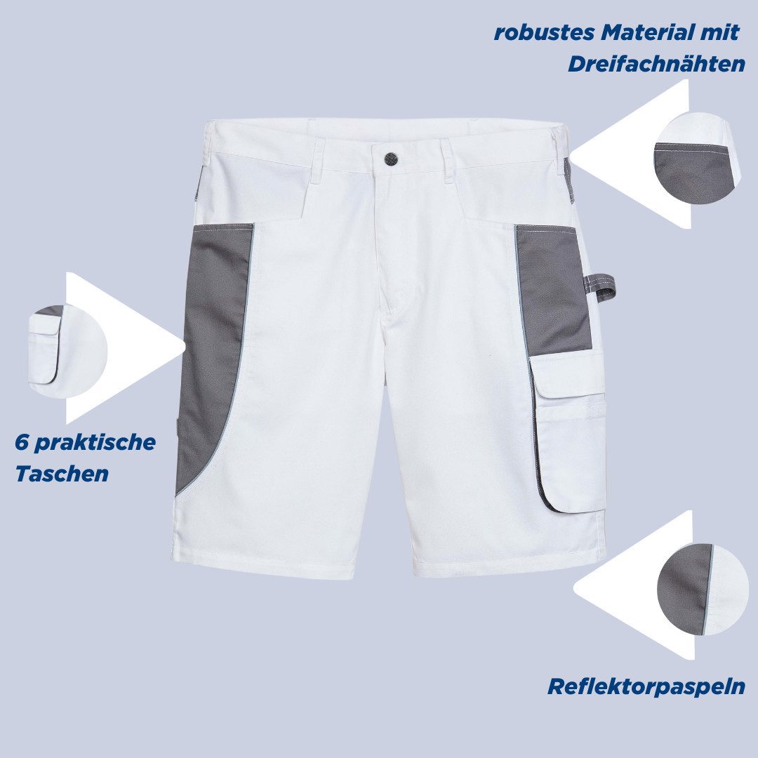 SCHEIBLER WORKWEAR Arbeitsshorts Active Zollstocktasche und günstig online kaufen