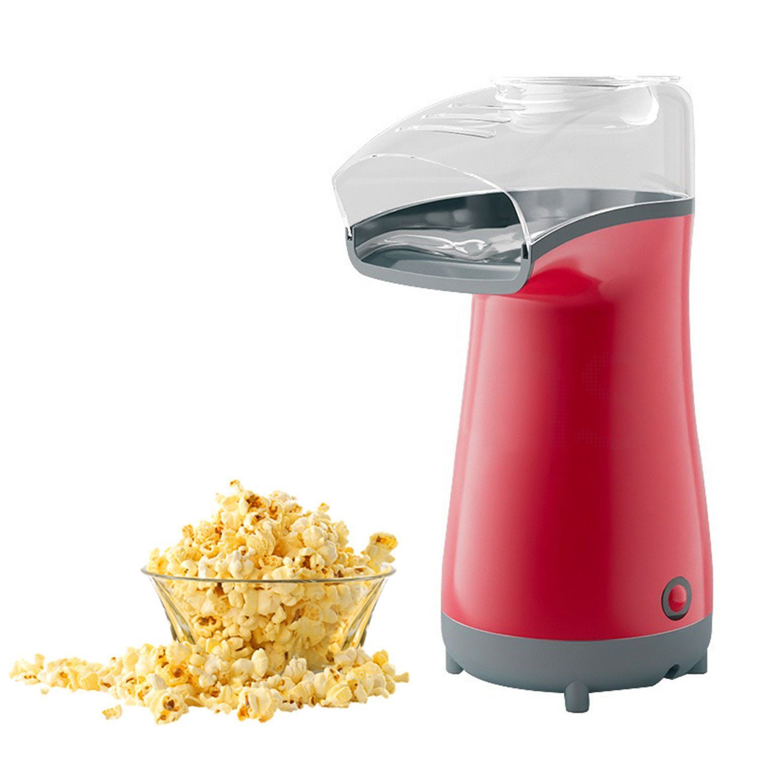 Gontence Popcornmaschine 1200W, Heißluftpopcorn