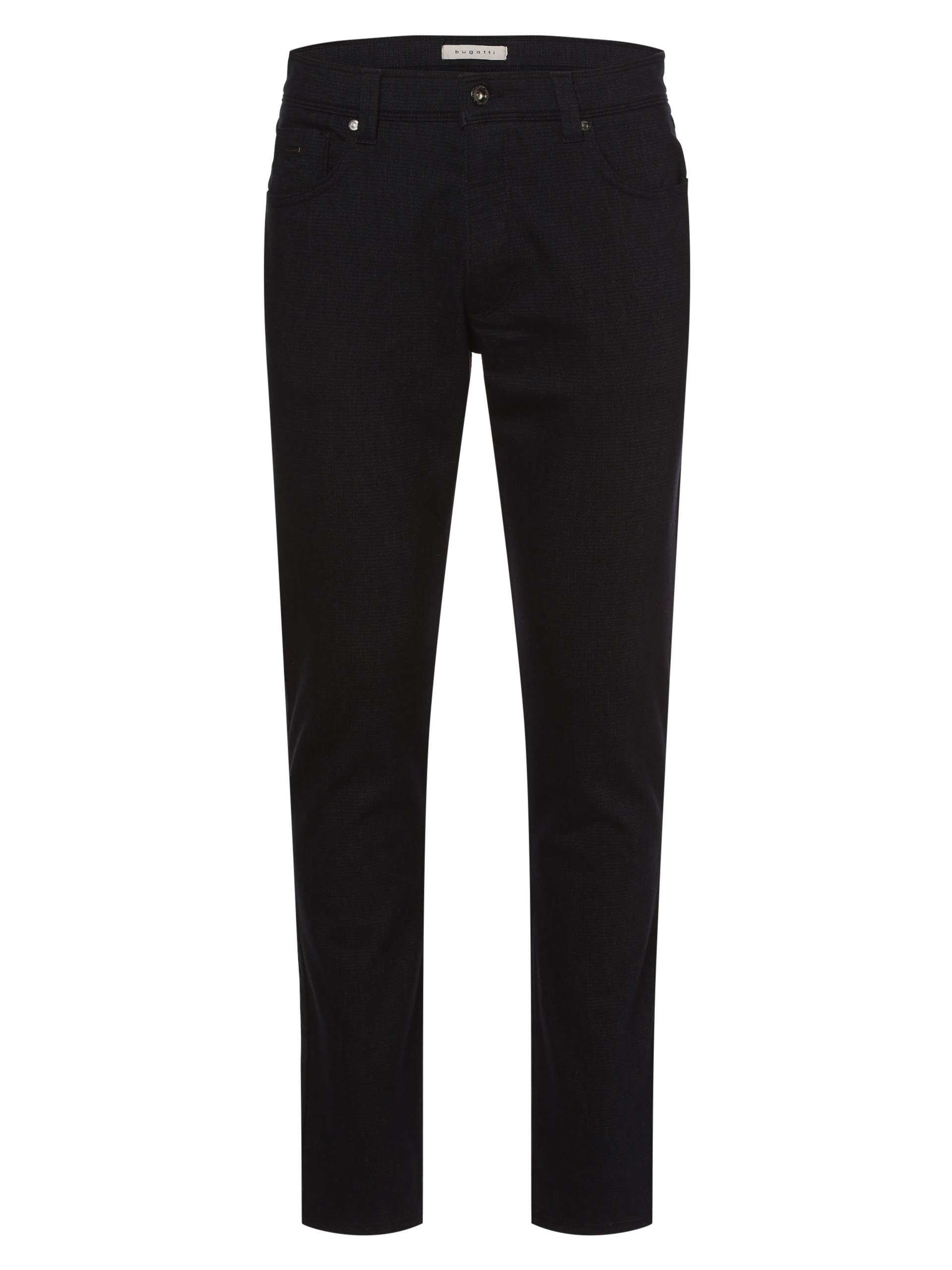 Pantalon Homme Bugatti Five Pocket - Coupe Loose, Gris 230 - Taille 40W/32L