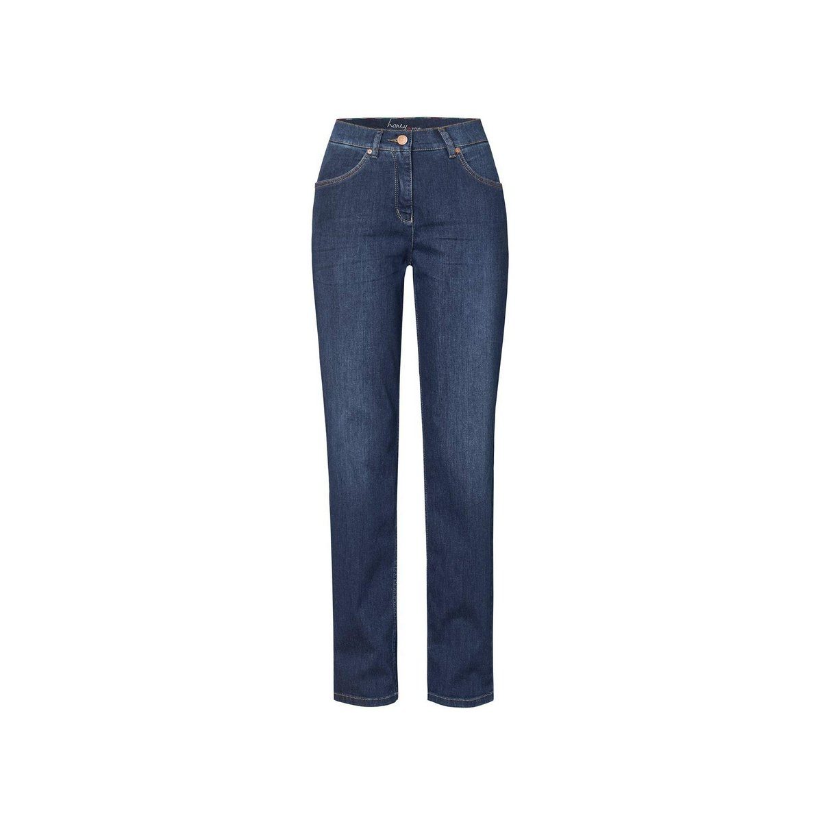 blau 5-Pocket-Jeans TONI (1-tlg)
