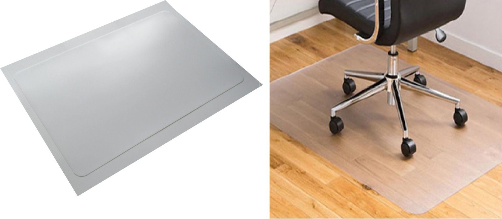 nm_trade Bodenschutzmatte Bodenschutzmatten Stuhlunterlage halbtransparent, unter robust, cm, 120x80 dem Bürostuhlunterlage Bürostuhl cm, 120x80