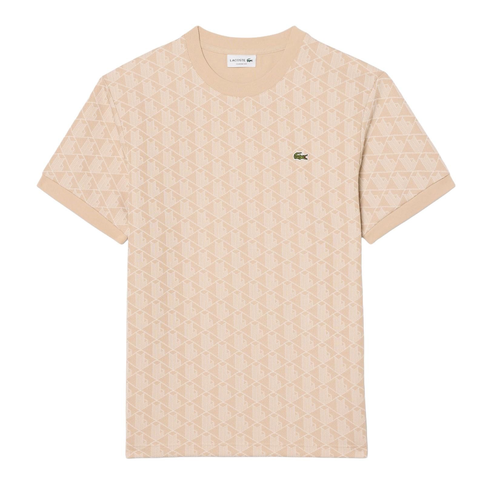 Lacoste T-Shirt Lacoste Tee aus Jacquard