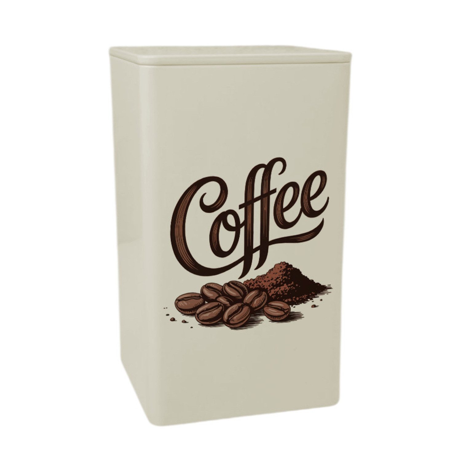 speecheese Aufbewahrungsdose Coffee VorratsDose 900ml für Kaffee im Vintage-Stil