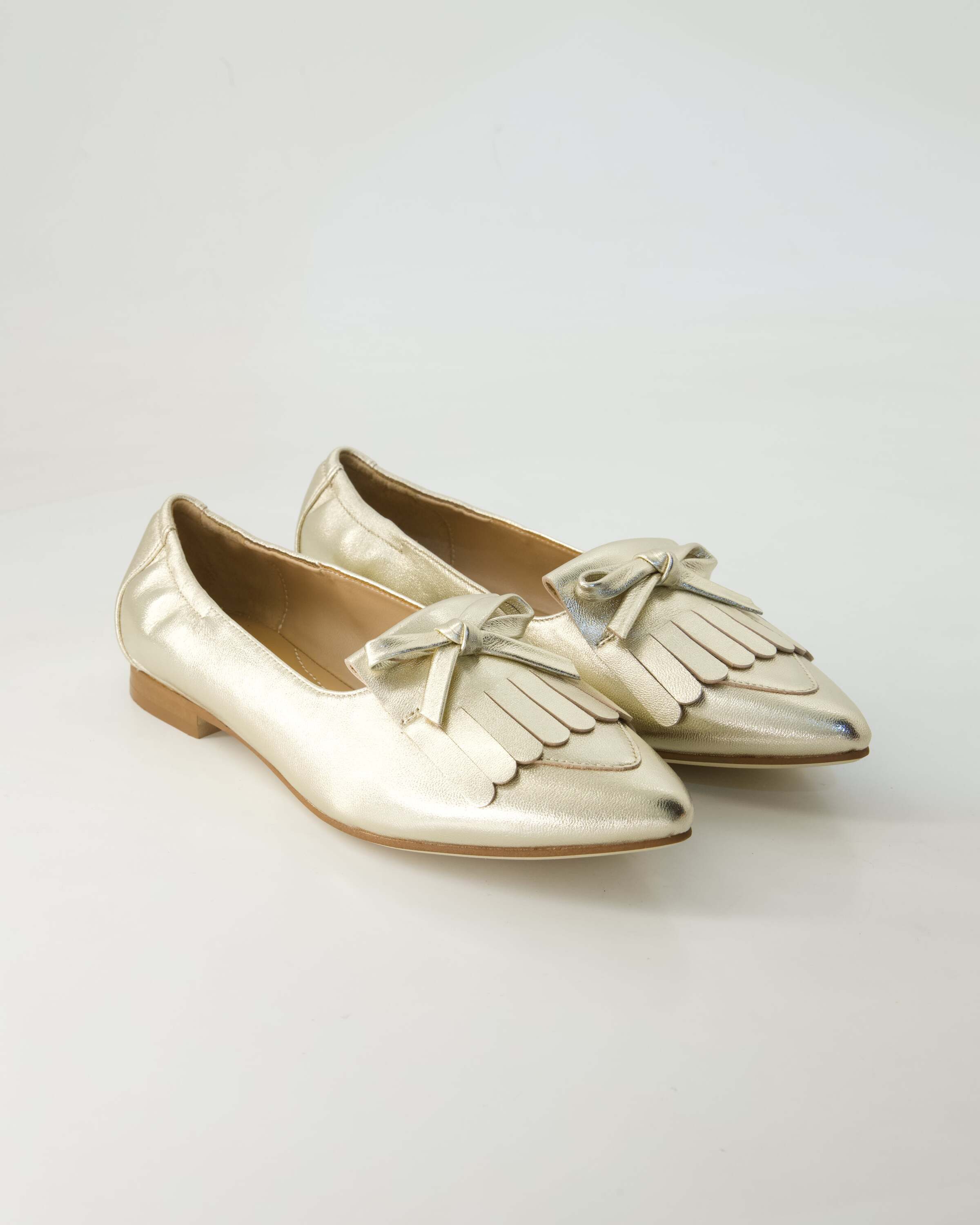 Terry Jeanine-05 Ballerina Obermaterial: Leder