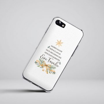 DeinDesign Handyhülle Eine Familie, Apple iPhone SE (2020) Silikon Hülle Bumper Case Handy Schutzhülle