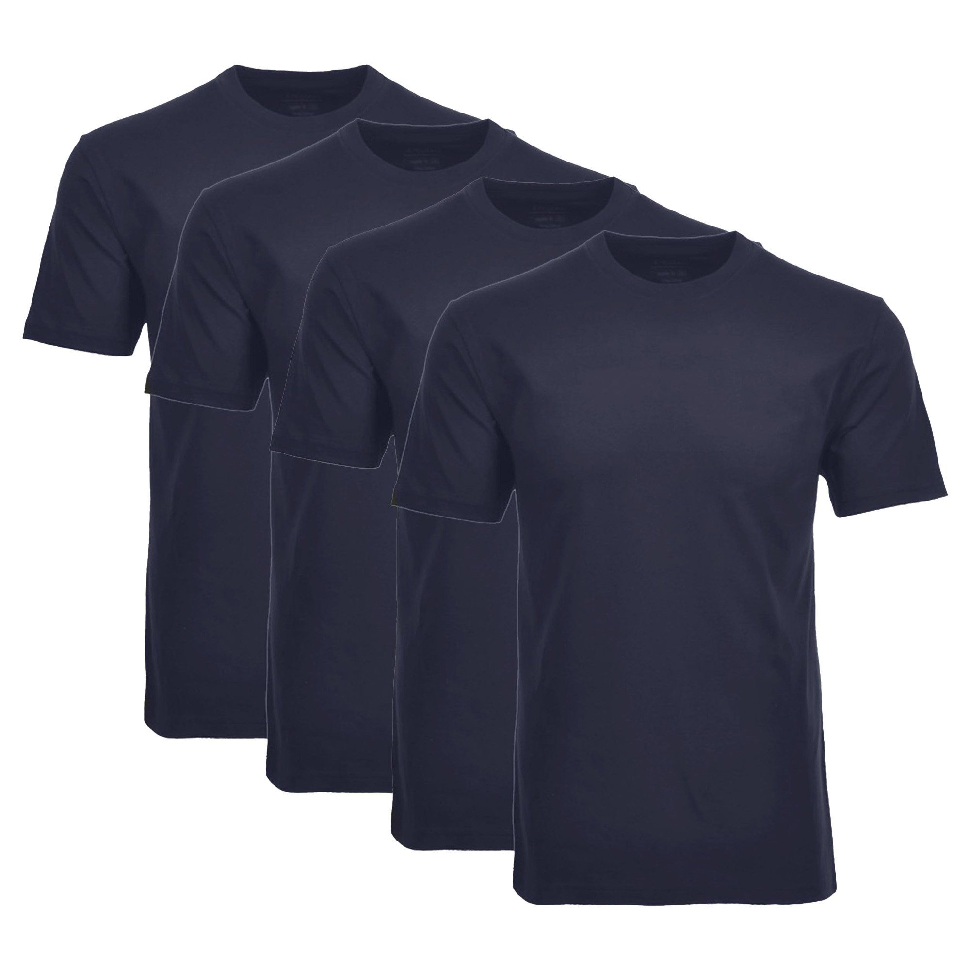 Unterhemd Herren T-Shirt 4er Pack Baumwolle