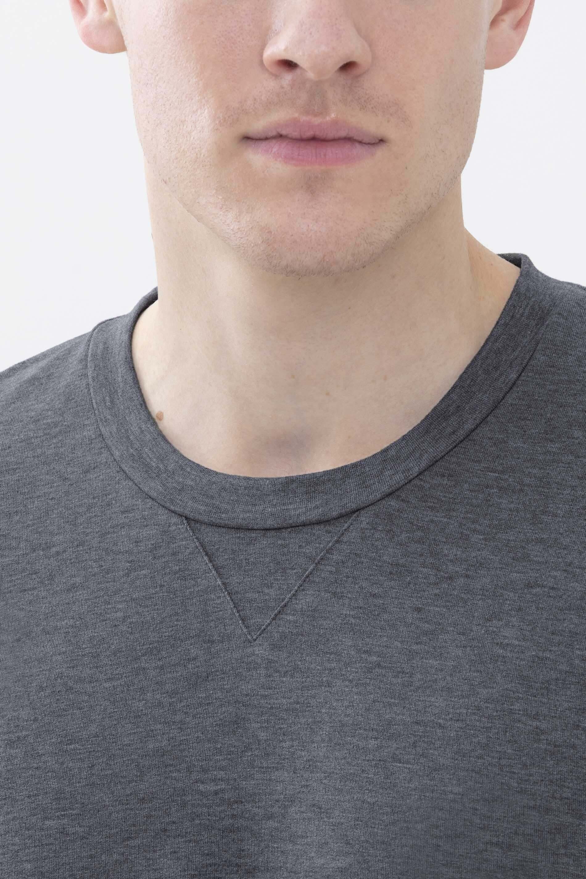 Mey Sweatshirt Mey male Sweatshirt Serie Enjoy Uni (1-tlg) Basic Shirt, zeitloses Design, Baumwoll-Mix, Rundhals