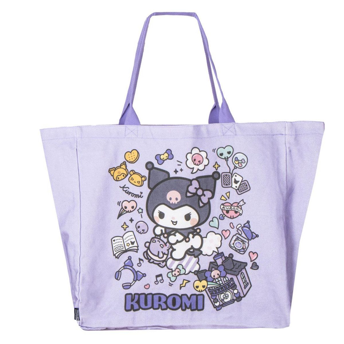 Hello Kitty Tragetasche Kuromi XL Tasche für Erwachsene mit hoher Belastbarkeit