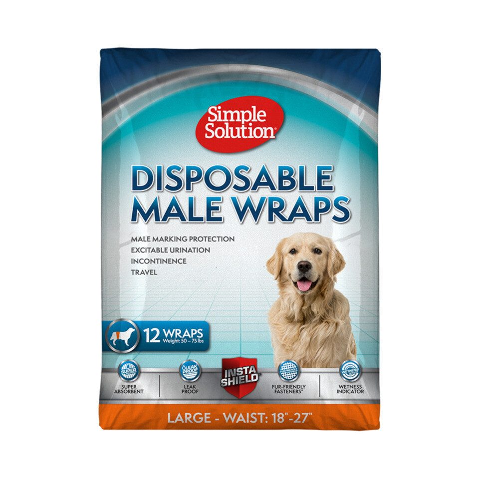 Simple Solution Hundewindel Einwegwindeln für Rüden