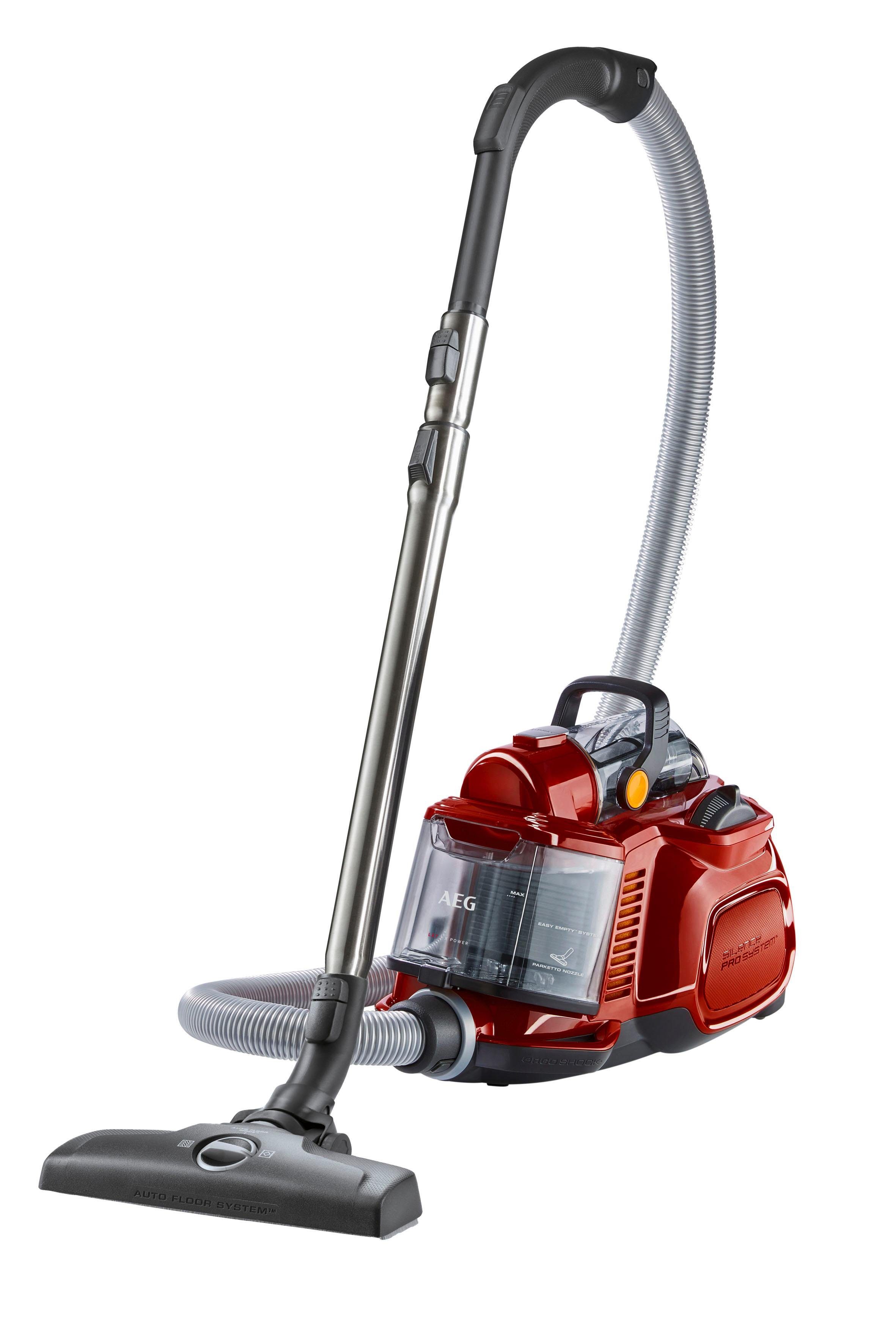 AEG Bodenstaubsauger LX7-2-CR-A, 650 W, beutellos, ideal für Haustierbesitzer, inkl. Spezialdüsen Set, 9 m Aktionsradius