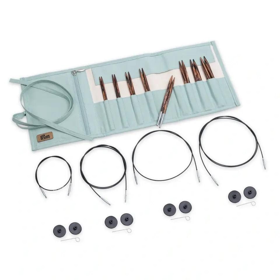 Prym Stricknadeln - Rundstricknadel-Set inkl. Aufbewahrungstasche