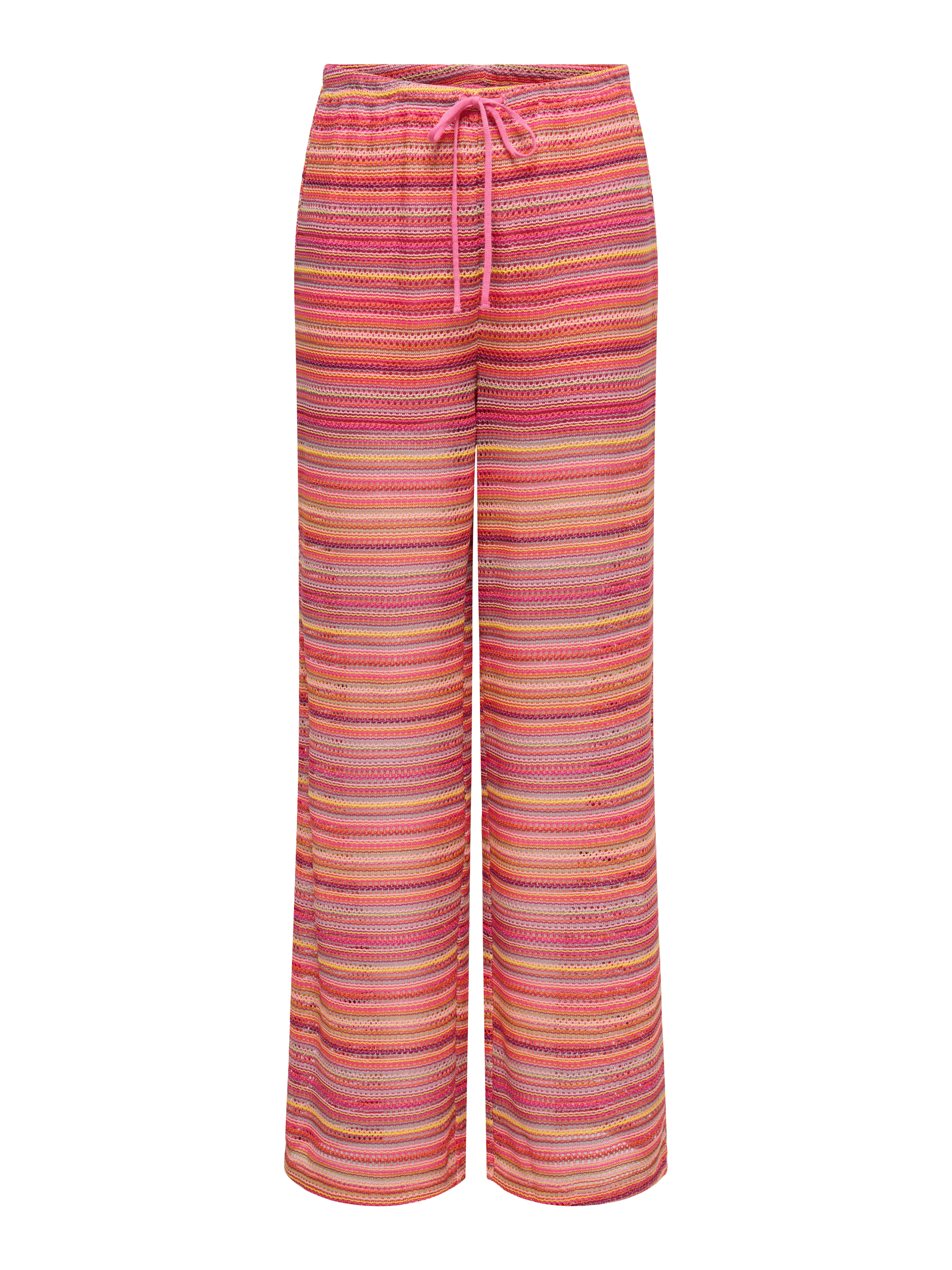 ONLY Schlupfhose ONLSANDY WIDE TIE STRING PANTS JRS Materialmix, regular fit