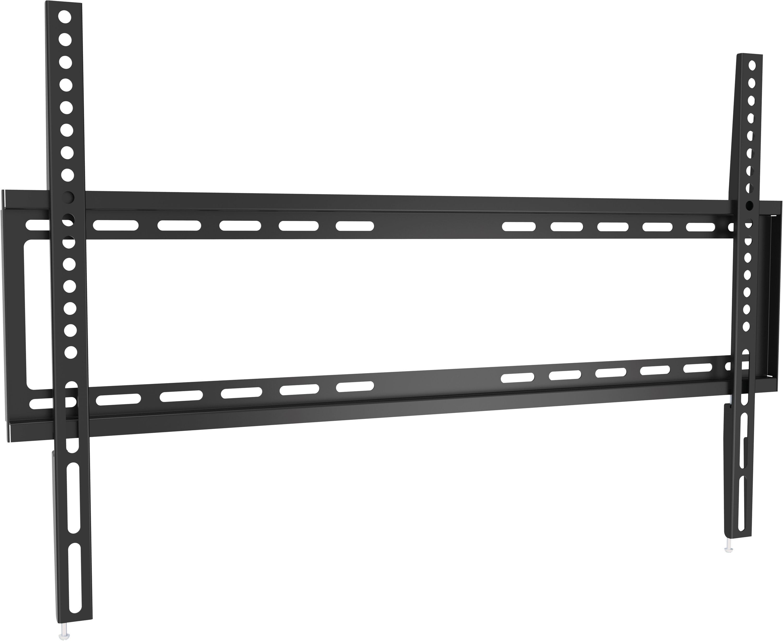 Schwaiger TV-Wandhalterung LWHF8035 513, (bis 80 Zoll, fix, bis 45kg, bis 600x400mm, schwarz)