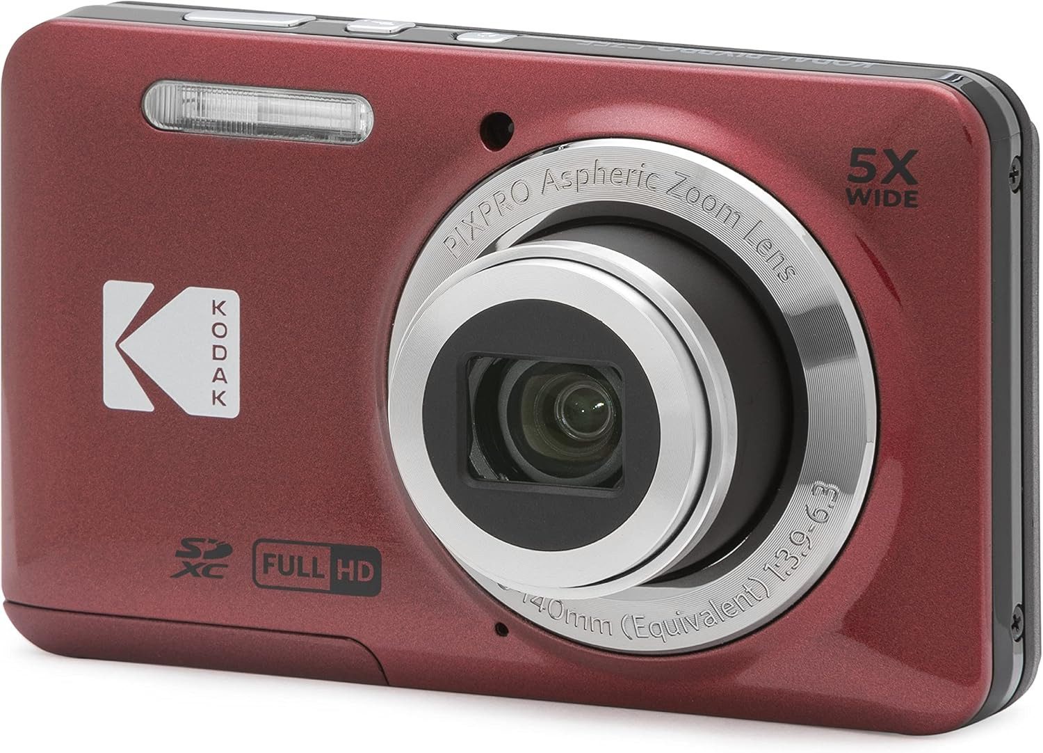Pixpro FZ55 - 16 Megapixel - 5X optischer Zoom - 2.7 LCD-Monitor Vollformat-Digitalkamera