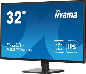 Iiyama iiyama ProLite X3270QSU-B1 32" 16:9 WQHD IPS Display schwarz LED-Monitor