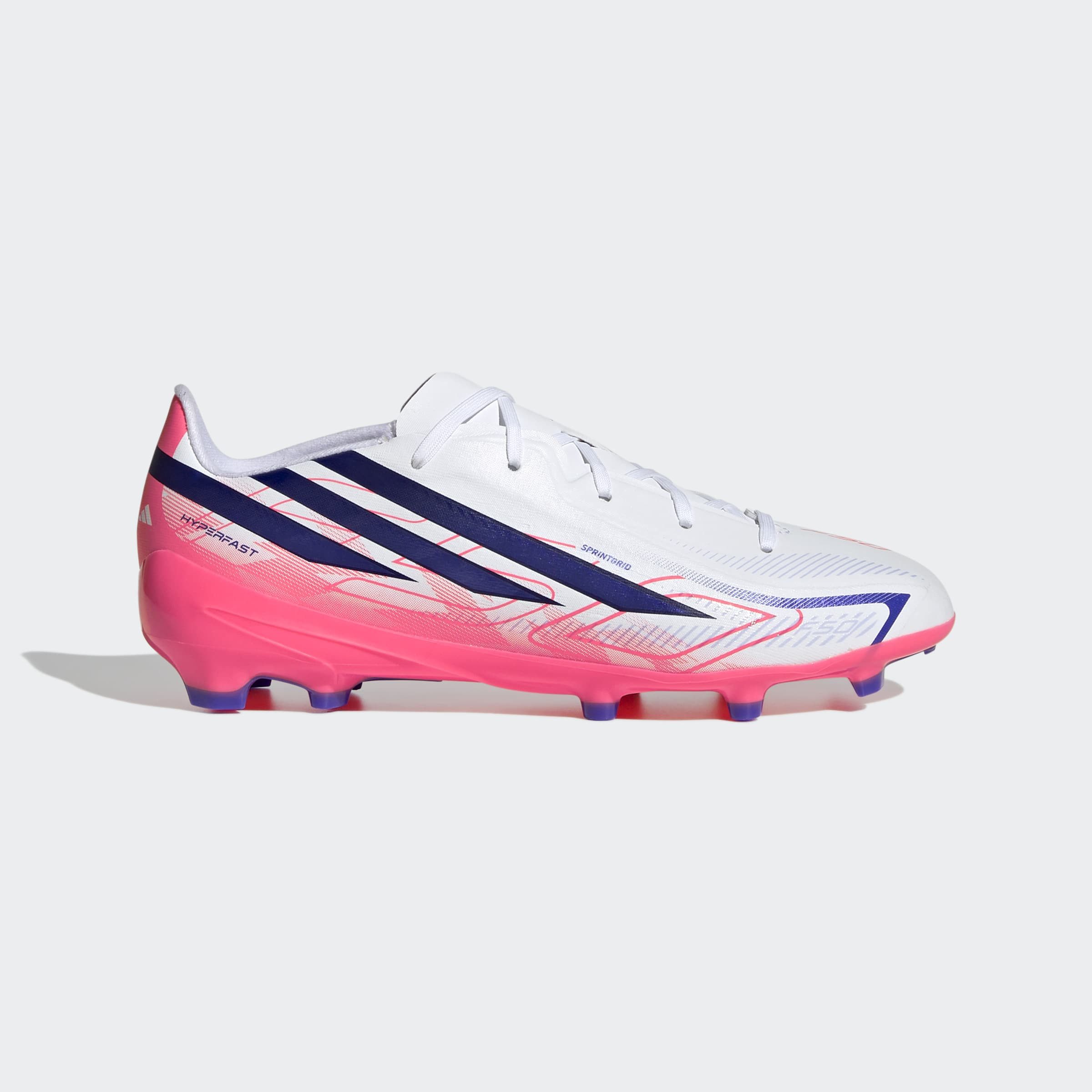adidas Performance F50 HYPERFAST LEAGUE KIDS, FESTE BÖDEN Fußballschuh für Rasen und feste Böden, Jugendliche & Kinder, gespielt bei der WM