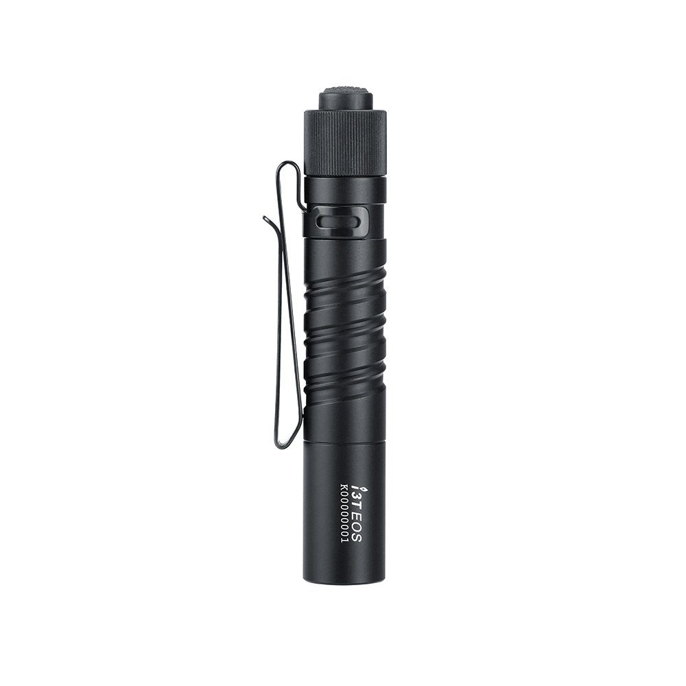 Lumen LED schwarz Mini OLIGHT Taschenlampe 180 Schlüsselbund Taschenlampe Reichweite EOS I3T 66m