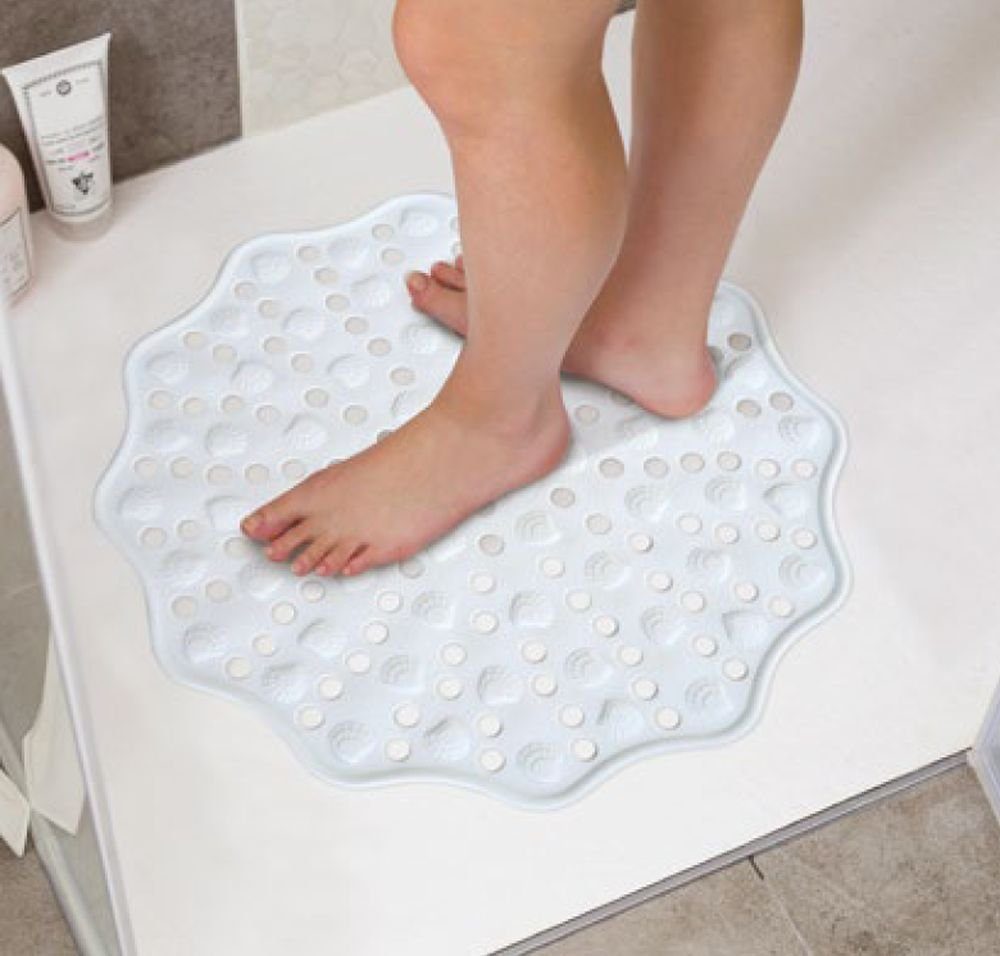 GarPet Duschmatte Duscheinlage Duschmatte Anti-Rutsch Rutschfest Ø 60 cm günstig online kaufen