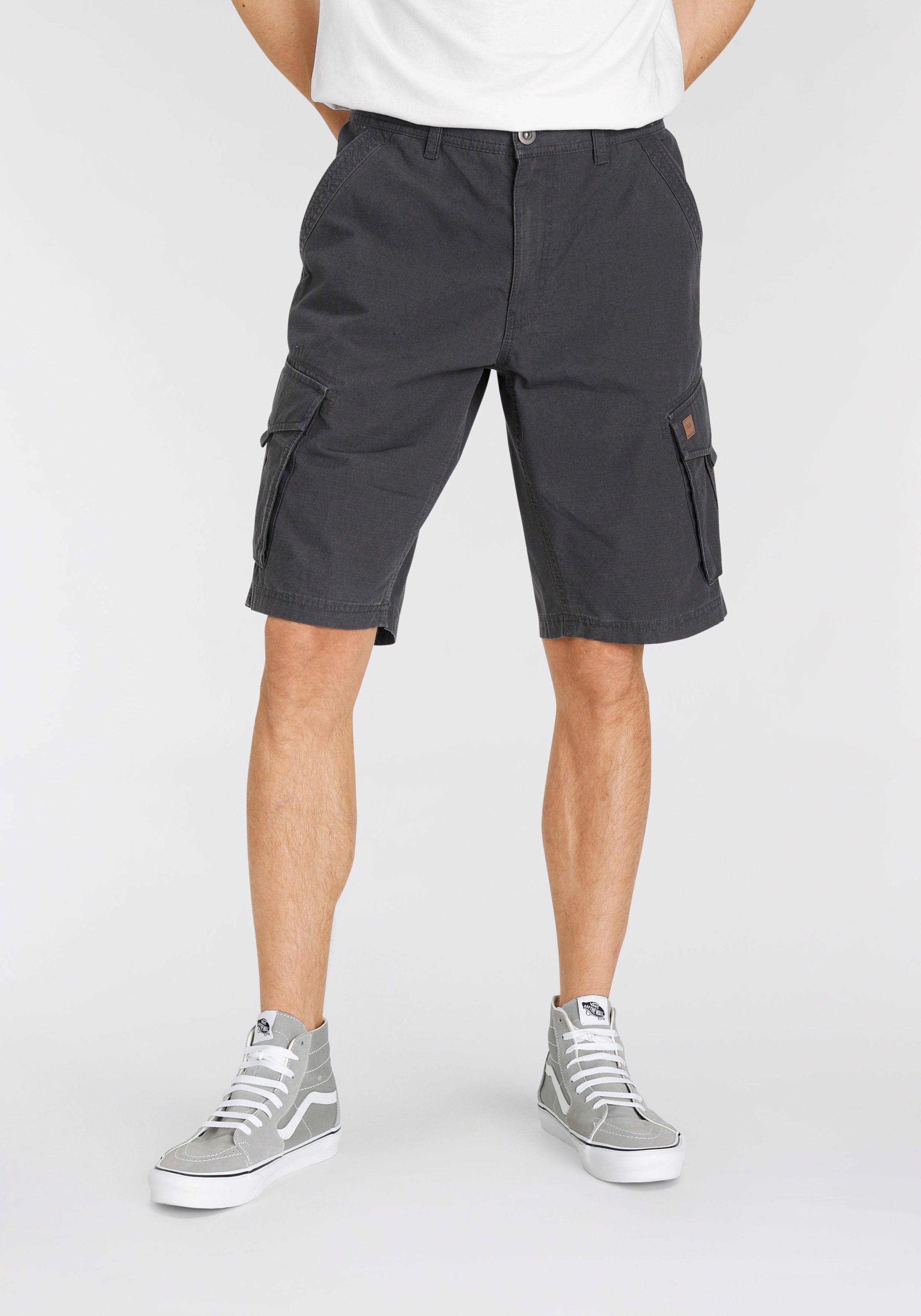 AJC Cargoshorts aus strukturiertem Web günstig online kaufen