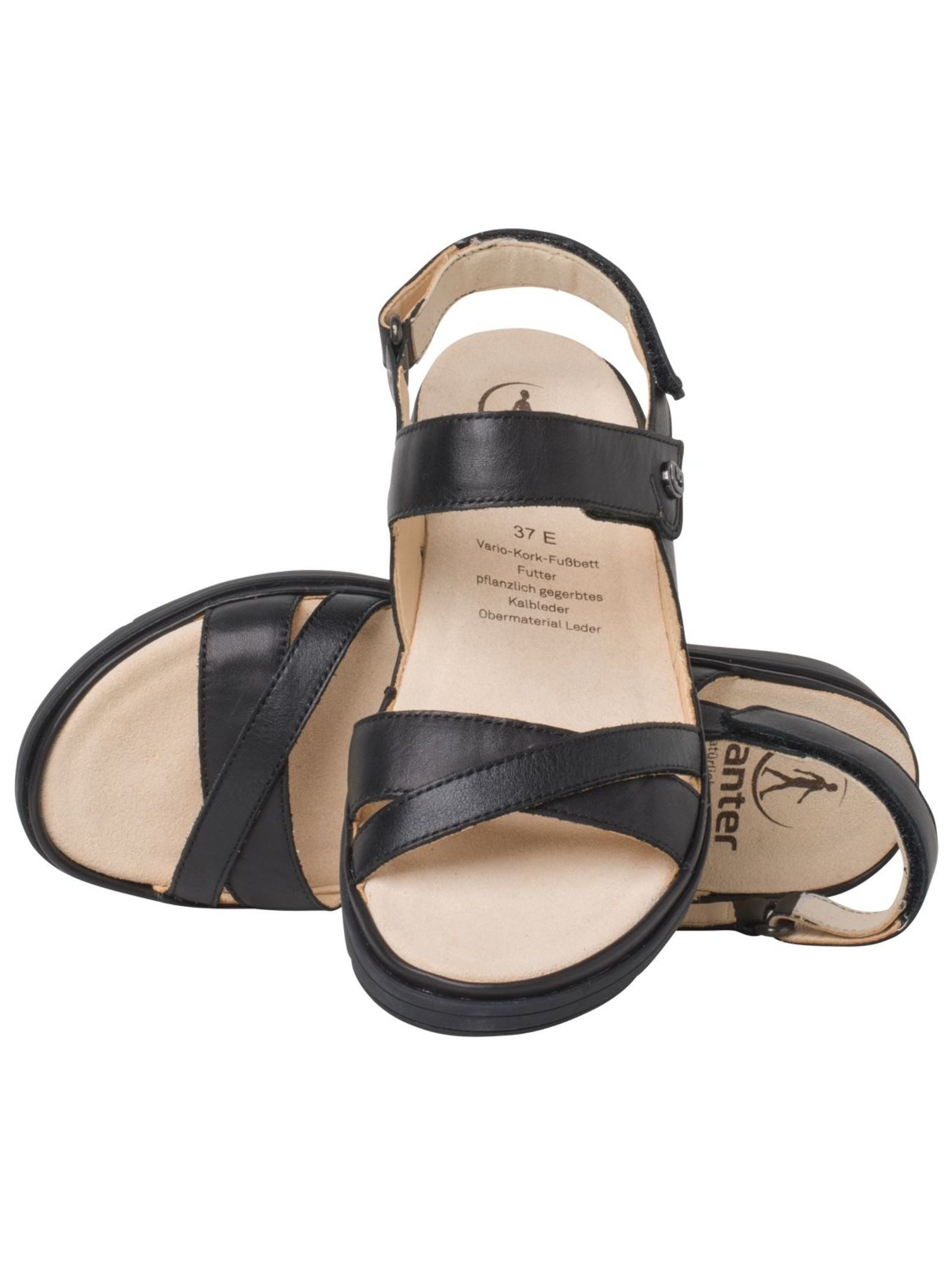 Ganter Sandalen Leder . Riemchensandalette