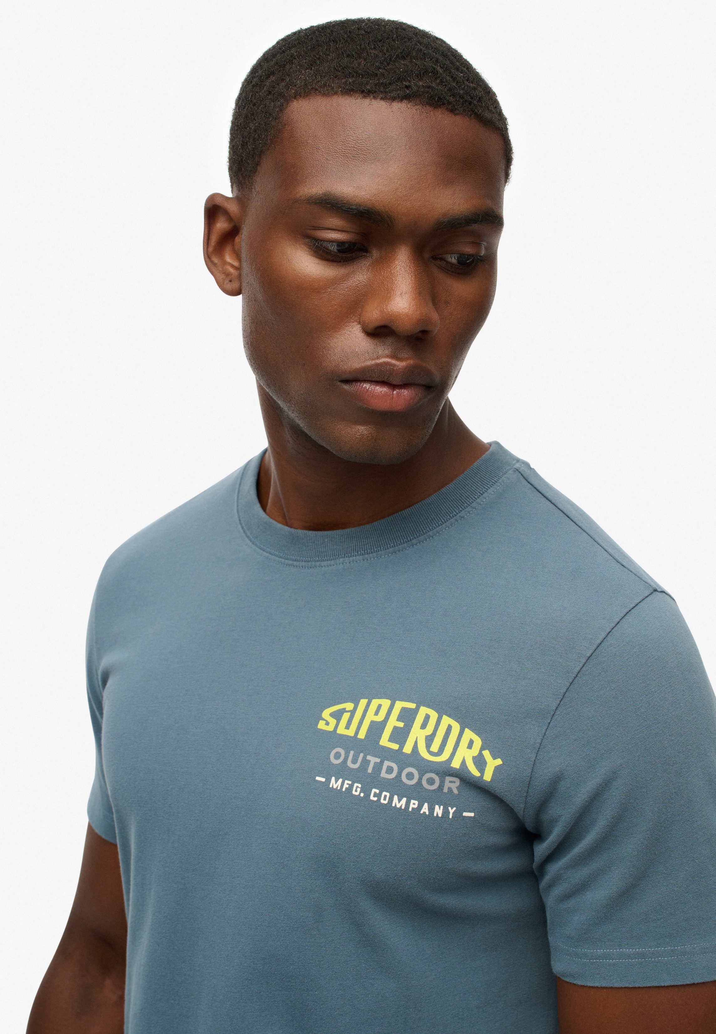Superdry Rundhalsshirt MOUNTAIN RELAXED TEE günstig online kaufen
