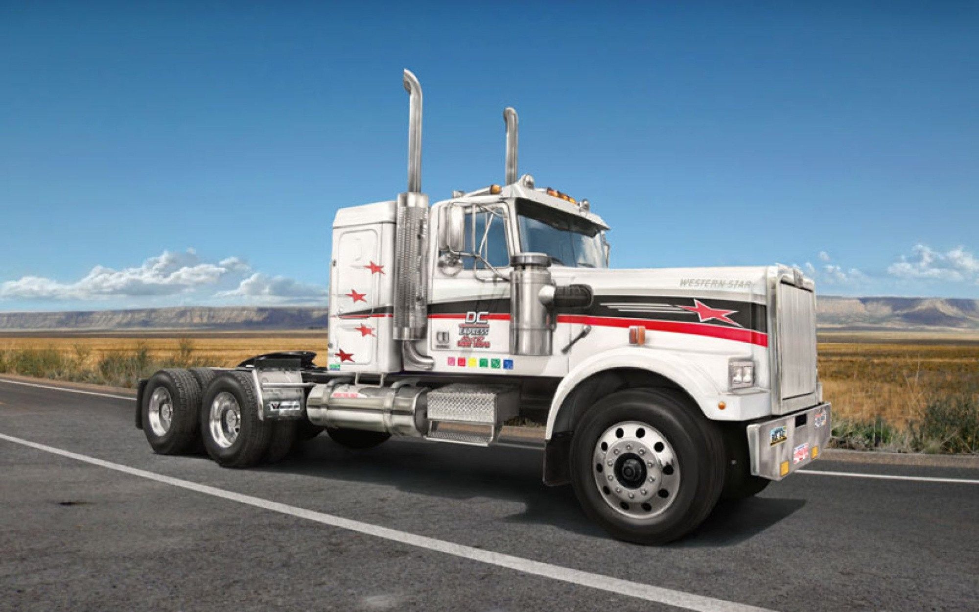 Italeri Modellbausatz Italeri 1:24 Classic US Truck Western Star LKW Bausatz