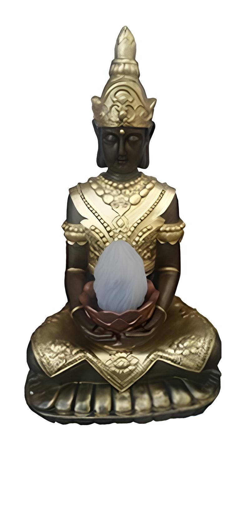 Xlmoebel Buddhafigur Deko Figur Statue Skulptur 50 cm Buddha Malaysia B86, Made in Europa