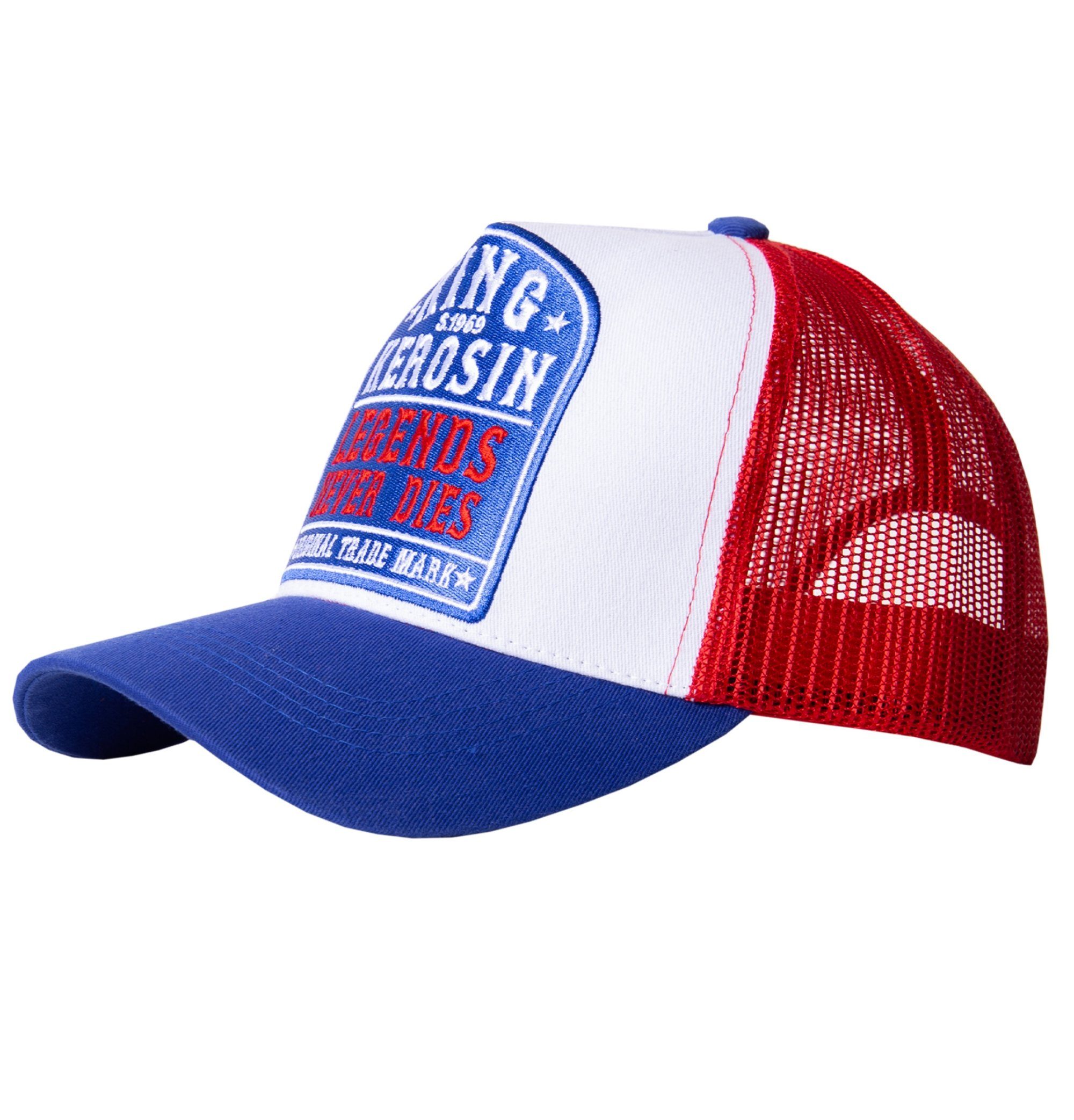 KingKerosin Trucker Cap Legends never die (1-St) mit Mesh-Einsatz