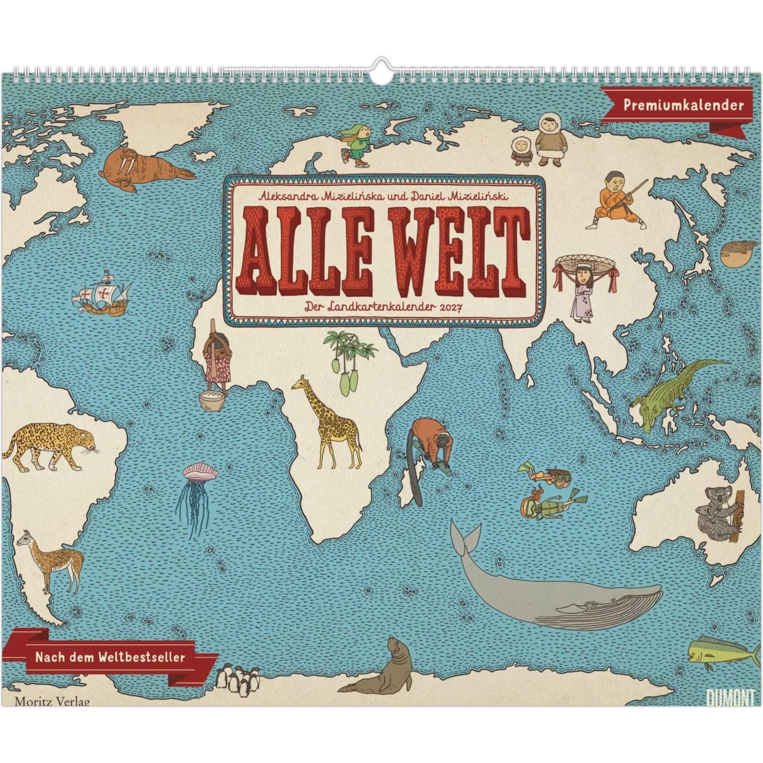 NEUMANN Wandkalender Alle Welt 2027