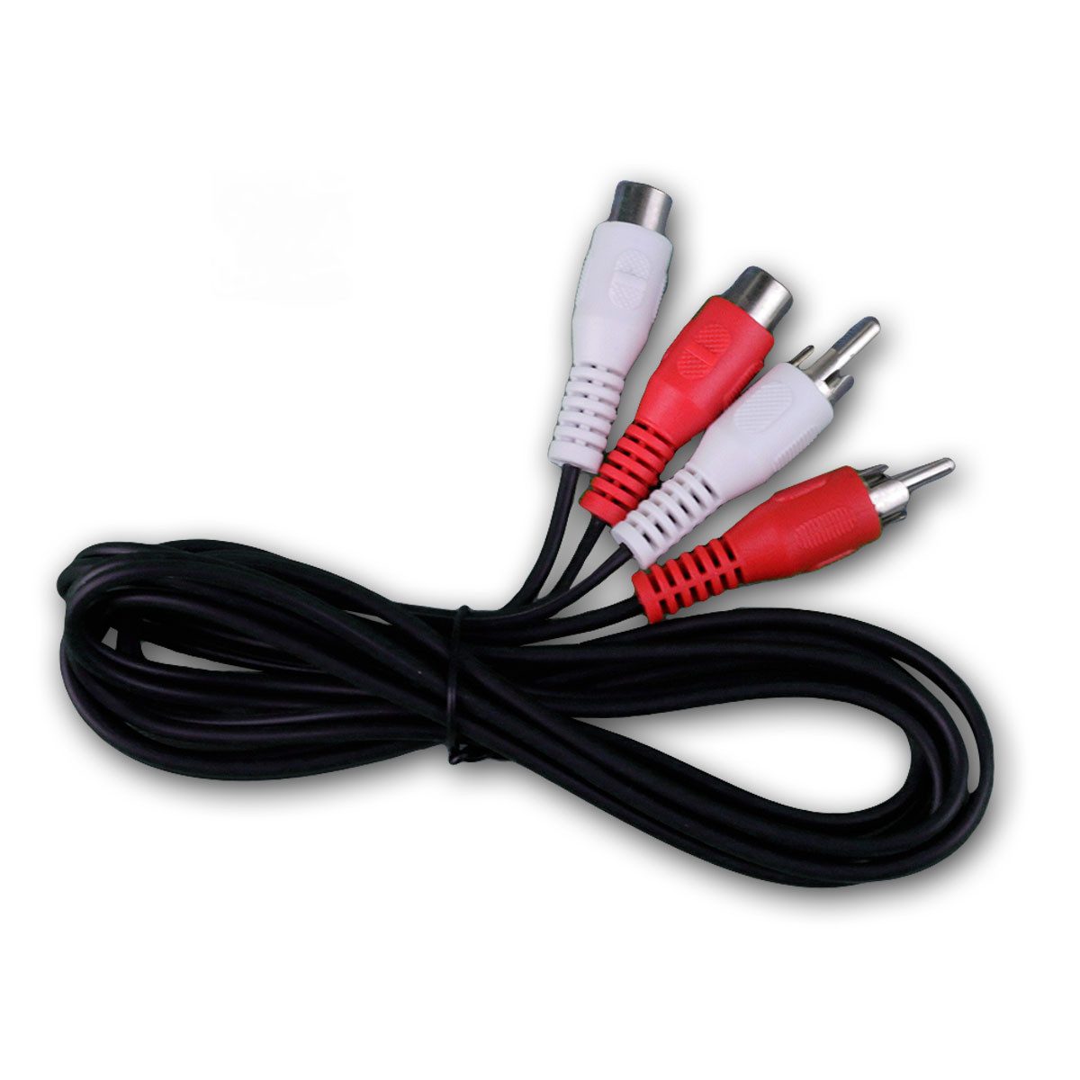 Blanko Cinch-Stecker Cinch Kabel Verlängerung 1,5m, Cinchverlängerung
