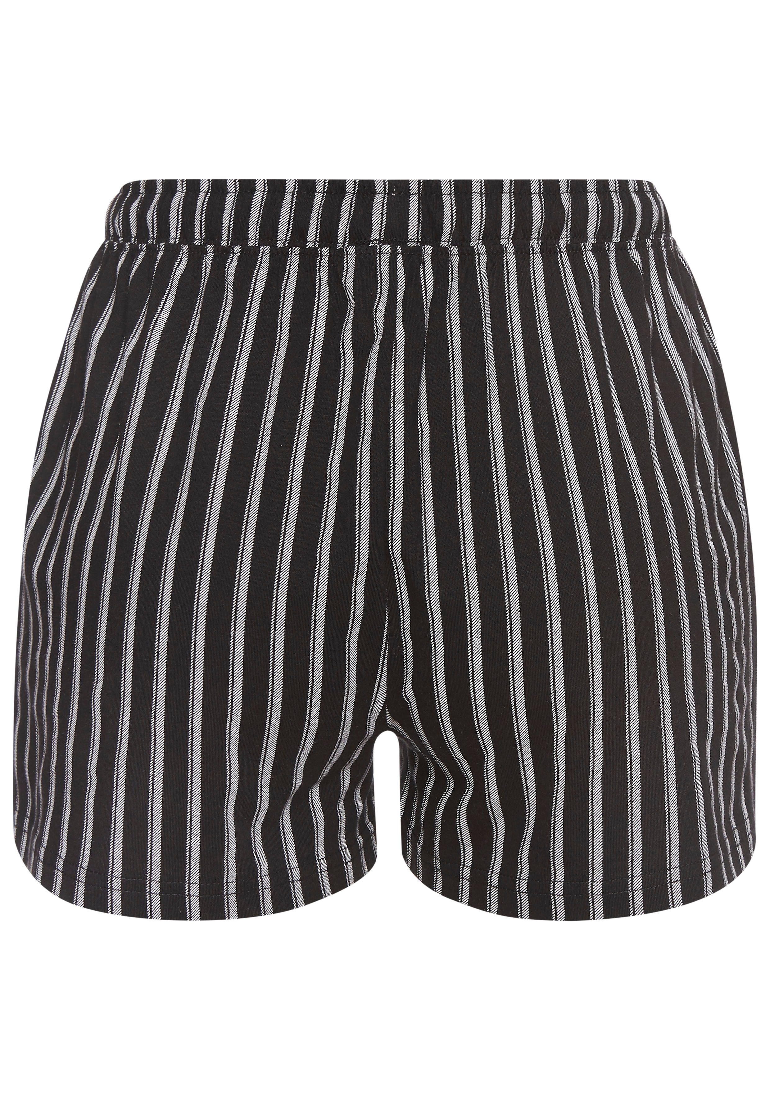 Vivance Dreams by Lascana Pyjamashorts (Set, 2-tlg) mit Streifen oder Karos