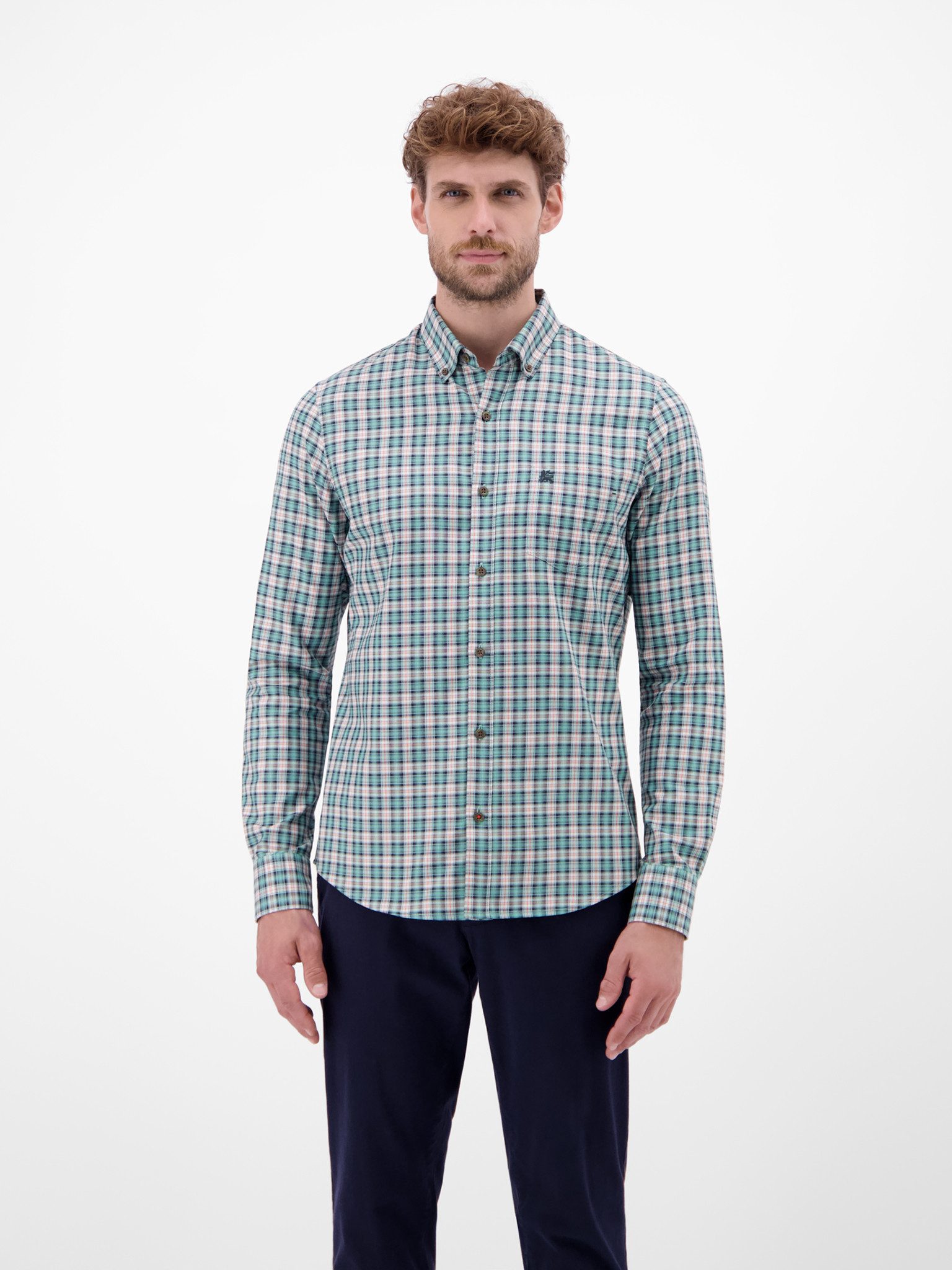 LERROS Langarmhemd kariert günstig online kaufen