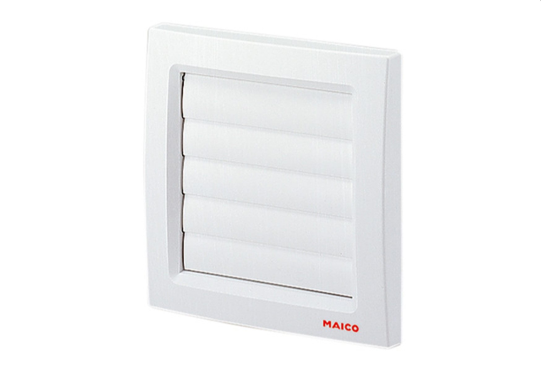 MAICO Verschlussstopfen Verschlussklappe AP 100 weiss, selbsttätig DN100