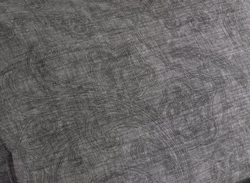 Bettwäsche Zo! Home Cotton Bettwäsche 135x200 Paisley di Lino Dark Grey grau, Zo!Home, Baumwolle, 2 teilig