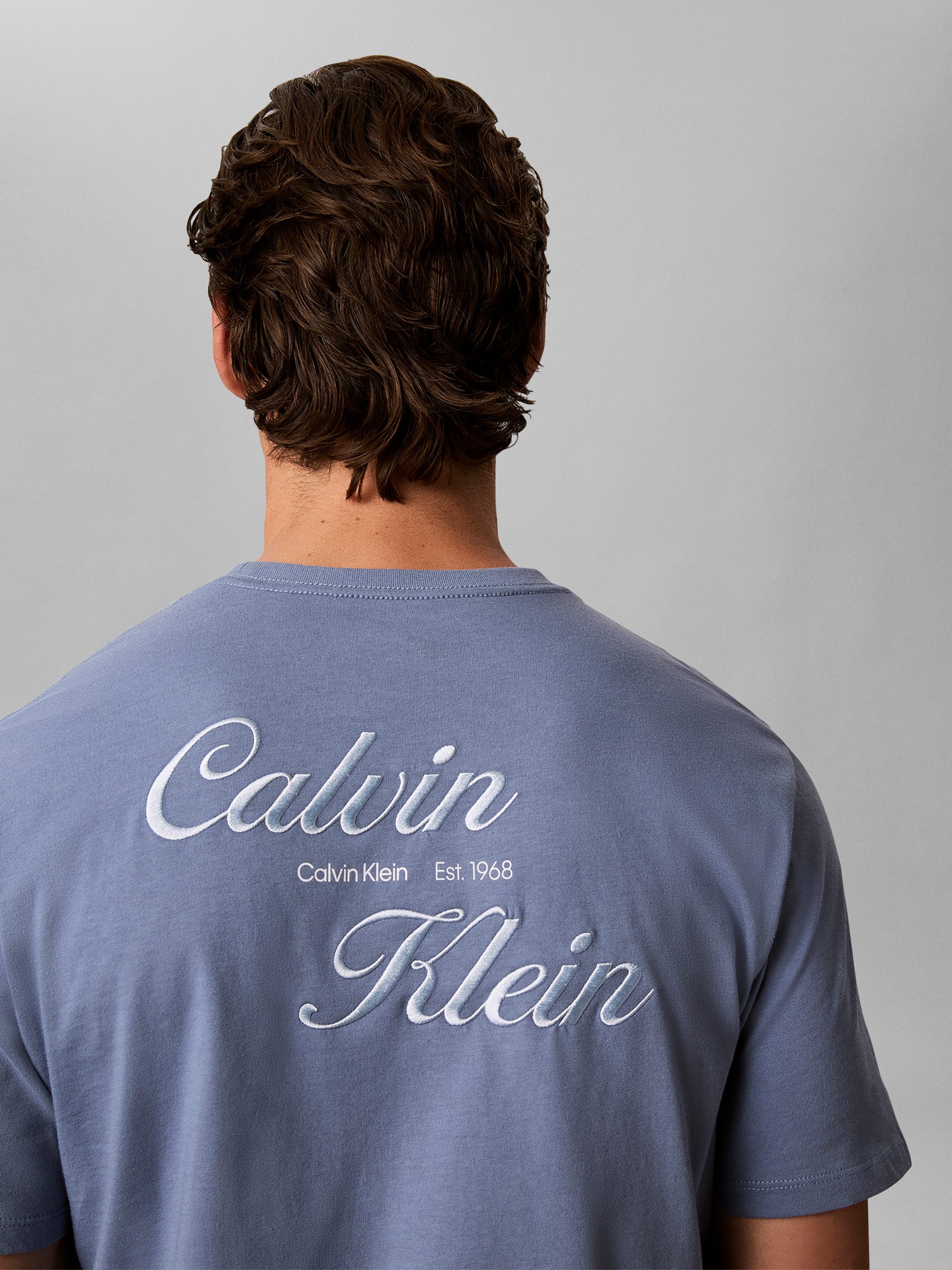 Calvin Klein Jeans T-Shirt CALVIN KLEIN Regular fit mit Print – Bild 4 von 5