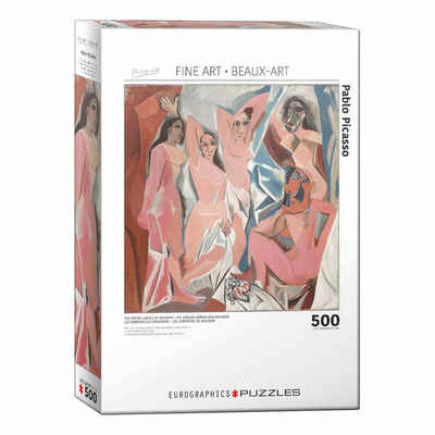 EUROGRAPHICS Puzzle Die jungen Damen von Avignon - Pablo Picasso, 500 Puzzleteile