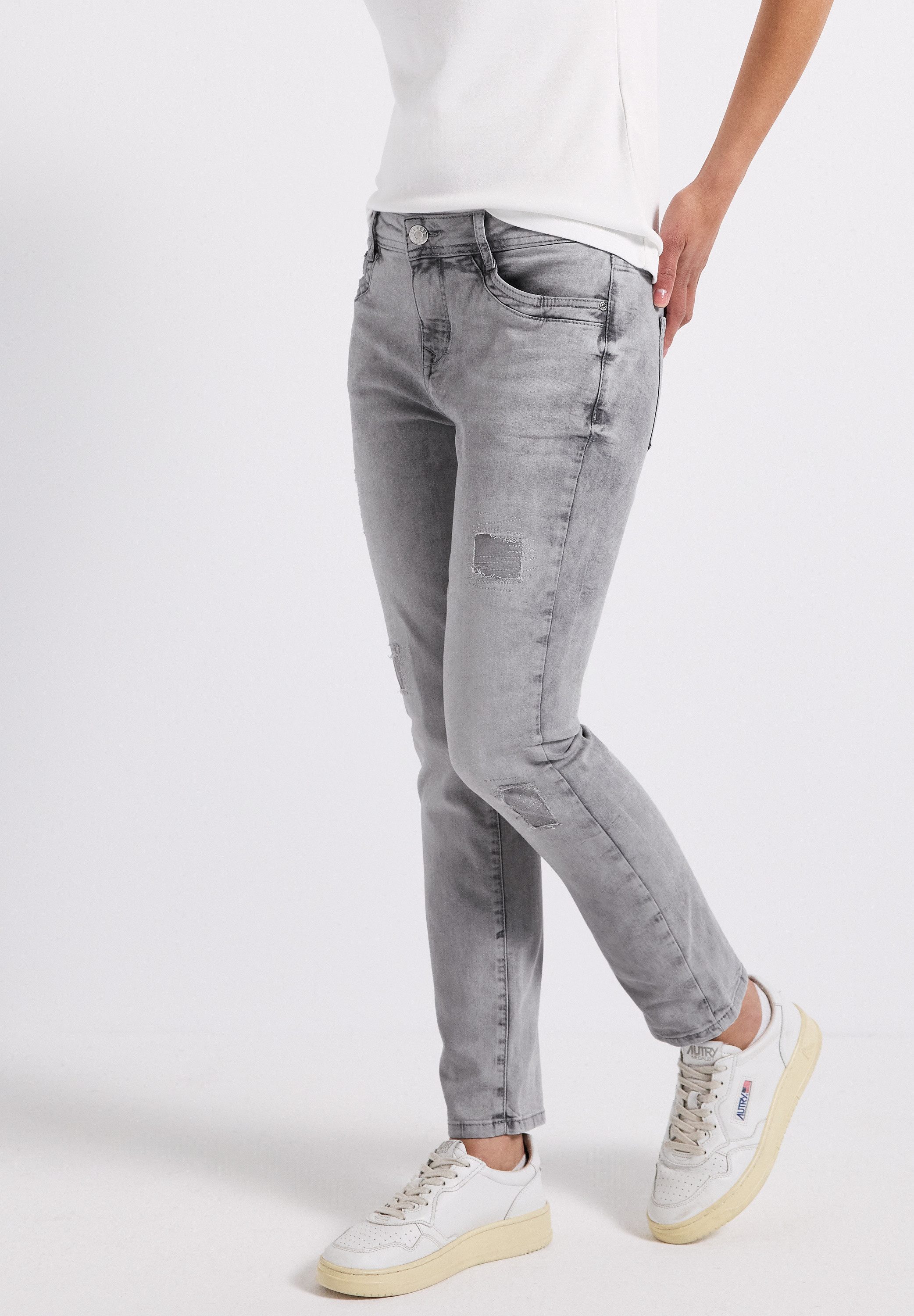 STREET ONE Comfort-fit-Jeans, Middle Waist günstig online kaufen