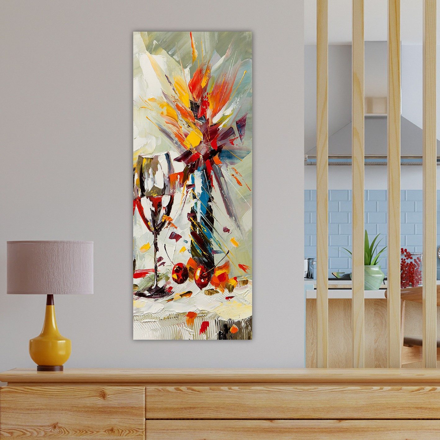 Wallity Leinwandbild 100% CANVAS, 30 x 80 cm S2116